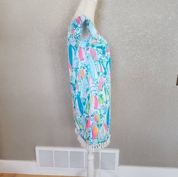 Lilly Pulitzer Marble Dress Size Small off the shoulder - Picture 11 of 11